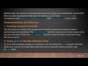 Efficiently Process Massive Image Datasets with Python for Feature Extraction and CSV Storage