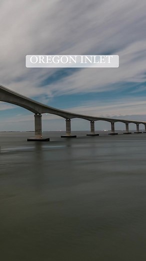 Timelapse of about two hours of the Oregon Inlet and the Marc Basnight Bridge. This is made entirely out of still photographs and pieced together into this video. #outerbanks #timelapsevideo #oregoninlet | Wes Snyder Photography
