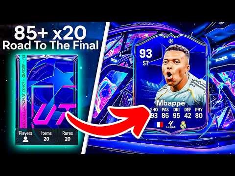 85+ x20 ROAD TO THE FINAL PACKS! 🚨 FC 26 Ultimate Team