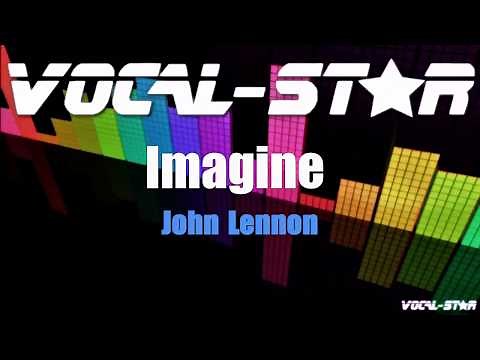 John Lennon - Imagine (Karaoke Version) with Lyrics HD Vocal-Star Karaoke