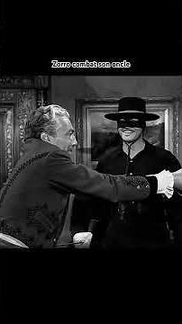 Zorro combat son oncle #zorro #serie #scene #edit #1950s #nostalgie