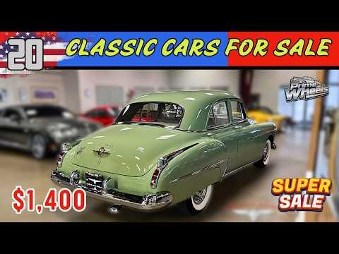 20 Cheap Classic Cars For Sale by Owner today