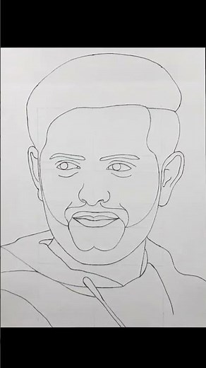 Pencil Drawing of Babar Azam ✨ _ Realistic Sketch 🖤✏️ #BabarAzam #PencilDrawing #SketchArt