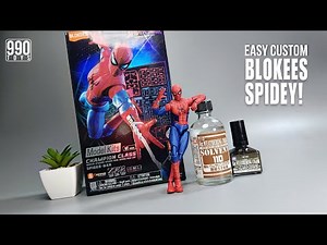 Blokees Spider-Man Brand New Day - Speed Build & Custom Panel Line Review