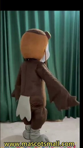 Cute Aviator Bird Mascot Costume for Events | Eye-Catching Mascot Outfit