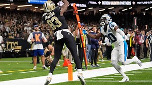 Derek Carr TD DIME to Juwan Johnson | Saints-Panthers Highlights | 2024 NFL Week 1