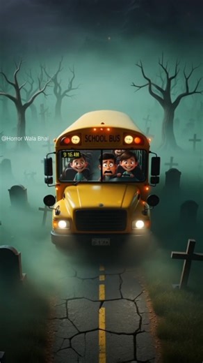 Bhutiya School Bus 🧟Bhoot ki Kahani |Bhutiya Kahani |Bhutiya cartoon |#bhoot #bhutiya #horror