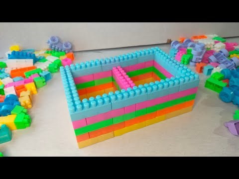 Satisfying DIY Blocks Box / ASMR/ Building Blocks / Blocks Game/ Building Blocks fun.