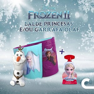 115K views · 396 reactions | Frozen 2 está chegaaaando na Cinemark! E você já pode ficar preparadíssimo pra curtir o filme com a gente. Compre o seu balde Elsa/Anna e/ou garrafa Olaf na pré-venda! Não perca a chance de garantir os seus itens exclusivos, que acompanham um Danoninho sabor morango. Let it go e compre pelo App Cinemark agora! ❄ | Cinemark Brasil | Facebook