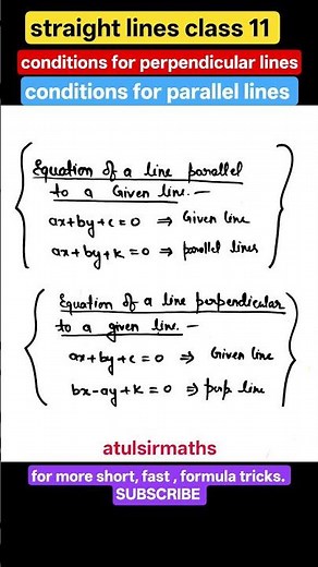 conditions pta h apko straight lines k | perpendicular lines | straight lines | Class 11
