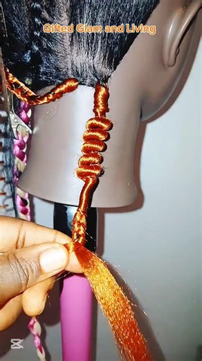 The Ending Is the Best Part 😍 Unique Braid Tutorial You’ll Love #braiding #hairtutorial #stylist