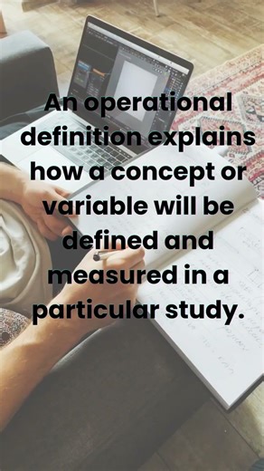 What is an Operational Definition in research? #viral shorts#viralvideo#phd#reels#youtubeshorts