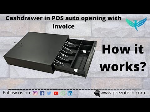 Electronic Cash Drawer for Retail Shop | Cash drawer introduction , installation ,Cash Drawer Setup.