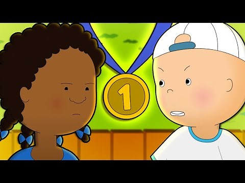 Caillou and the Sports Games ★ Funny Animated Caillou | Cartoons for kids | Caillou