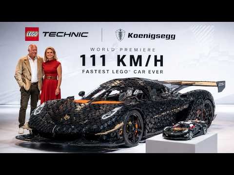 Inside the New LEGO Technic Koenigsegg Sadair's Spear