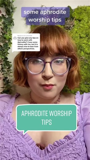 Replying to @ca aphrodite deity worship tips! #aphroditedeitywork #aphrodite #witchtok #hellenicpagan #ellieremotigue