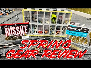 Bass Fishing Gear Review: New Rods, Crankbaits, Topwater, Worms!