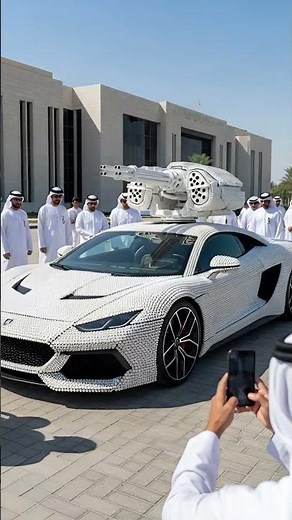 Unique Golf Ball Car with Tank Turret Unveiled