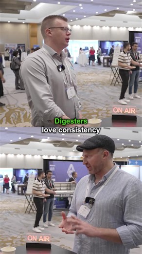 Digesters love consistency, surprises not so much... Familiarity with types of material, such as those high in protein, helps it function properly and mitigates risk overall. #engineering #energy #cleanenergy