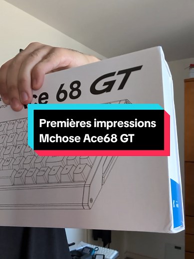 Mchose Ace68 GT : premières impressions du clavier magnétique