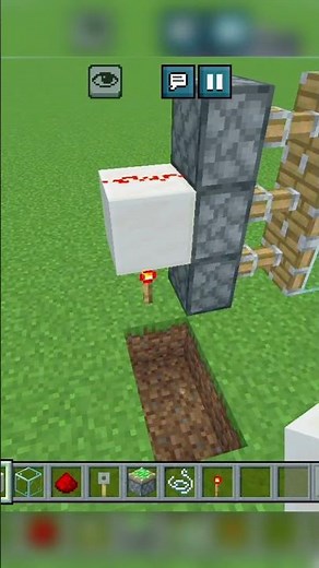 Minecraft Automatic Glass Door Tutorial | Minecraft Modern Build