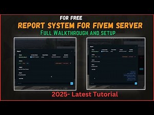 Free Script | Best Report Script for Staff Teams in FiveM! 🔧 | ESX, QBCore, QBox Support