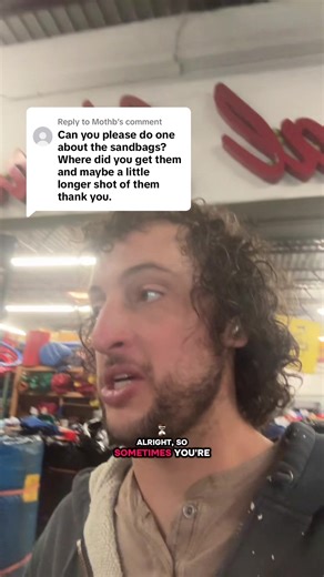 Replying to @Mothb #reply #replytocomments #sandbag #inflateable #fyp