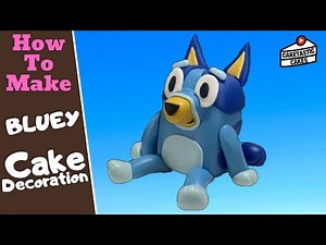 Bluey Cake Tutorial - How to Make a Disney Junior Cake Topper - Cake Decorating Video by Caketastic