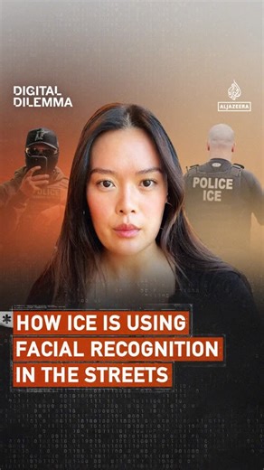 Al Jazeera English on Instagram: "#ICE agents are using a facial recognition app called Mobile Fortify to find people’s immigration status.⁣ .⁣ Al Jazeera’s @n_linh explains how this tool has effectively turned the #US into a checkpoint society."