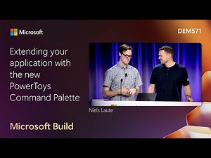Extending your application with the new PowerToys Command Palette | DEM571