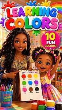 Learn Colors for Kids 🌈 | 10 Fun Colors with Mommy | Preschool & Toddler Learning