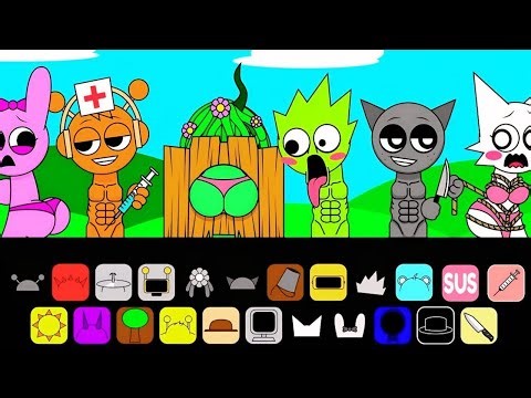 Incredibox Sprunki Sinner Edition But WITH LOVE SUS MOD! Mroona and Wyrum - New version