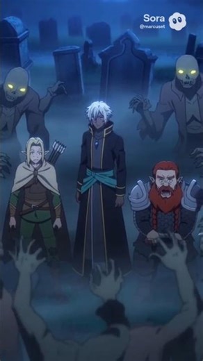 zombie hack #anime #sora2