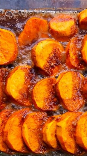 Southern Candied Sweet Potatoes just like grandma made. #thanksgiving