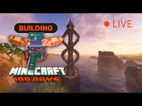 [LONGPLAY] Building a MASSIVE Wizard Tower in My Forever World (Pt. 5)