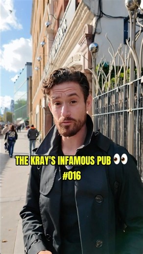 The Krays’ Infamous London Pub 👀🍻 #shorts #londonpubs #londonhistory #theblindbeggar #eastlondon