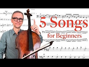 5 Important Cello Songs for Beginners from Suzuki Cello Book 1
