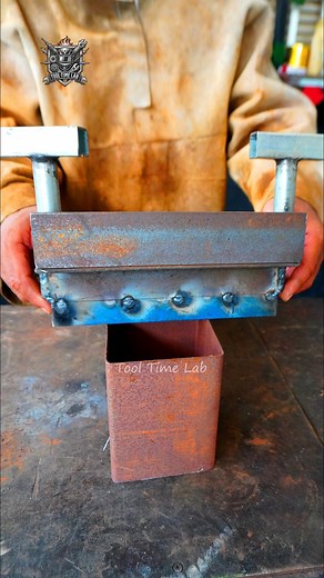 376K views · 3K reactions | No Machine Needed – This Hand Tool Bends Steel Effortlessly! #reels #fblifestyle #instagramreels #handtool #bendingtools #bender #metalbender #diytools #metalworking #welding #satisfying #fabrication #handyman #lifehacks | Tool Time Lab | Facebook