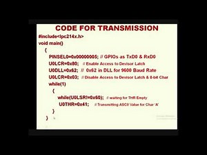 ARM LPC2148 UART Datasheet Analysis, Programming, Executing, Simulating & Testing in KEIL IDE (4.0)