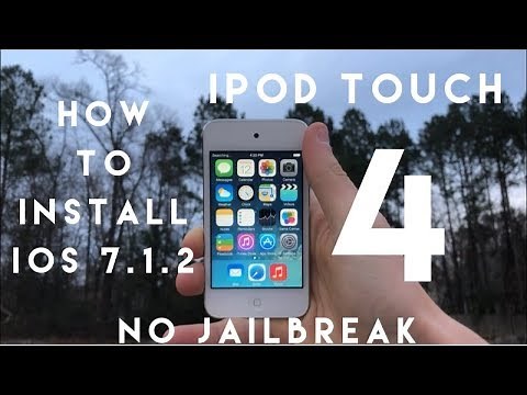 How To Install iOS 7.1.2 On The iPod touch 4!