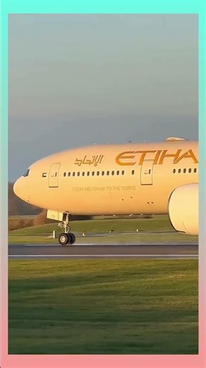 ✈️ Etihad Airways Smooth Departure | Beautiful Takeoff View