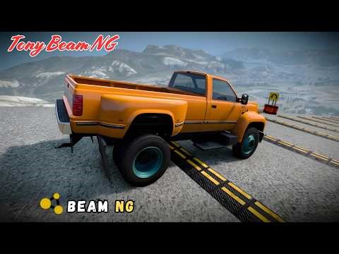 BeamNG drive Dually Truck vs Impossible Mountain Road