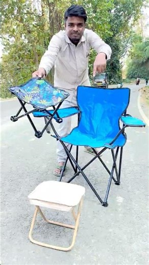 New 3 Ta Portable Folding and Chair Unboxing 🤨#shorts