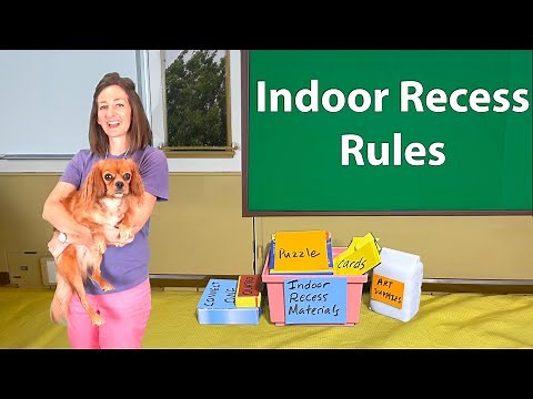 Indoor Recess Rules for Rainy Days