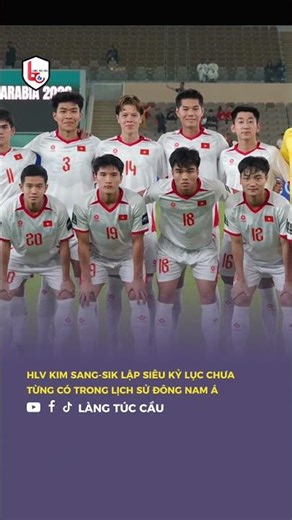 Coach Kim Sang-sik sets an unprecedented record in Southeast Asian history 🤯🇻🇳