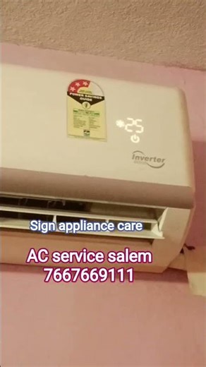 voltas AC service contact ( sign Appliance care) salem all area available #acprice #acservice