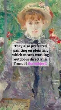 Capturing Light: The Story of Impressionism 🌅🖌️ #ImpressionistArt #ArtLovers #FineArt #OilPainting