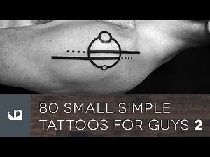 80 Small Simple Tattoos For Guys - Part Two