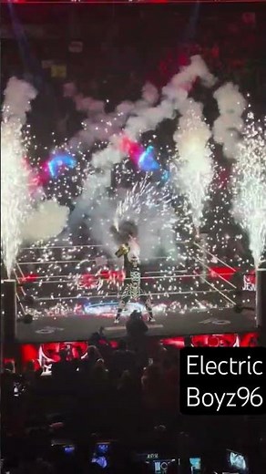 That pyro setup is insane #WWE #Wrestling #Live