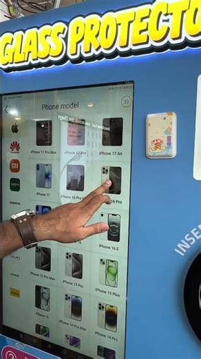 Automatic Mobile Screen Guard Machine | Phone Protection #Chasing195 #DevenD121D #CantonFair #China